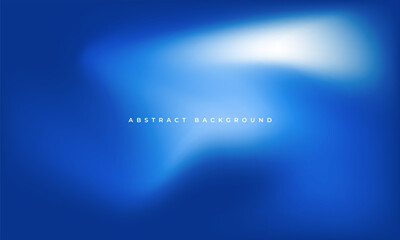 Obraz na płótnie Canvas Bright blue holographic background. Abstract blue liquid gradient creative banner. Blurred soft blend color gradation minimalist background. Vector illustration.