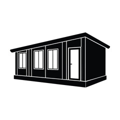 Prefab Modular House Icon