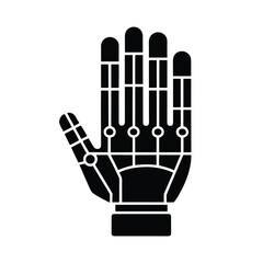 Prosthetic Hand Bionic Icon