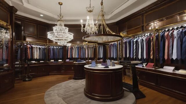 Tie shop.