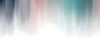 Abstract Vertical Streaks of Color Blue Pink Teal on White Background.