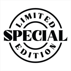 Fototapeta premium Special Edition Rubber Stamp Badge Logo