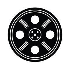 Reels Record Circle Icon