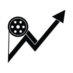 Reels Trending Arrow Icon