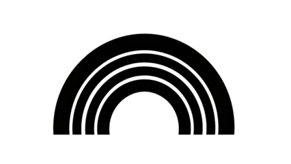 A person standing in silhouette against a vibrant sunset over a peaceful landscape