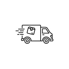delivery truck icon
