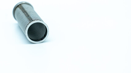 Stainless Steel Mesh Filter Angled Interior View