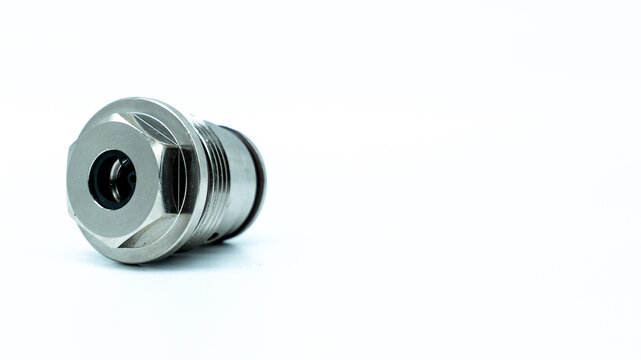 Stainless Steel Angled Hydraulic Cartridge Valve Detail