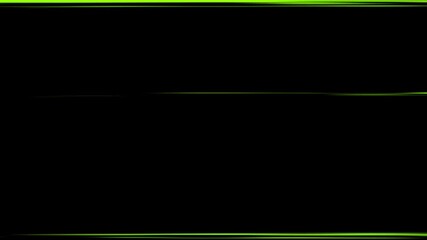 Horizontal green anime-style speed lines streak across the screen, a perfect overlay for adding a sense of speed, motion, or retro sci-fi flair - Powered by Adobe