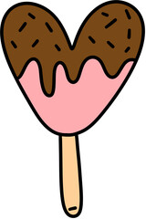 strawberry ice cream