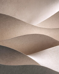 A white and tan wall with a pattern of lines