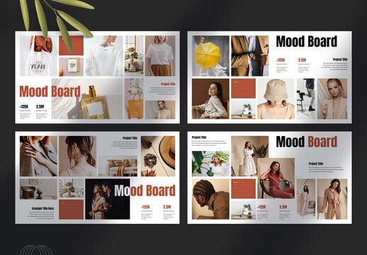 Fashion Mood Board Design Template