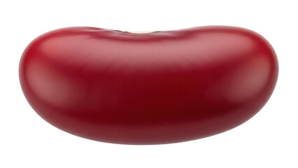 Red kidney bean isolated PNG on transparent background, nutritious legume for healthy eating and vegetarian recipes