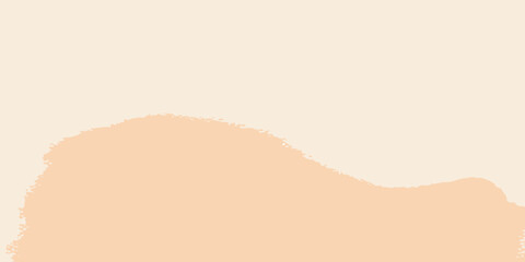 Contemporary Pale Peach and Beige Abstract Wavy Brush Stroke Background
