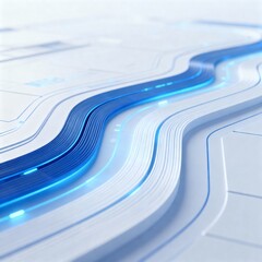 AI LLM Data Flow Optimization Concept