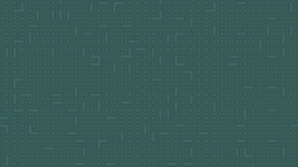 Suitable for backgrounds, wallpapers, print designs. Dark green textured pattern with lines and dots in an abstract design. - Powered by Adobe