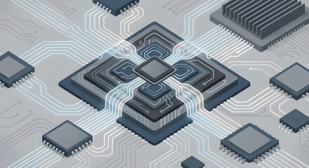 Isometric Neural Network Brain with Building Blocks and Hardware
