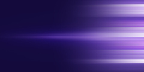 Fototapeta premium Purple glow speed lines, colorful light trails, stripes. Speed rays, velocity light neon flow, zoom in motion effect. Abstract background