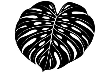 Beautiful shiloutte leaf for USA Designer © Alina