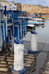 Port and old town (medina), Bizerte, Tunisia