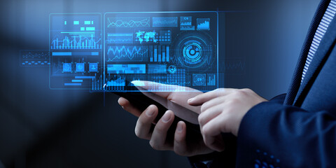 Business Intelligence and Data Analytics Management with Advanced Digital Dashboards.