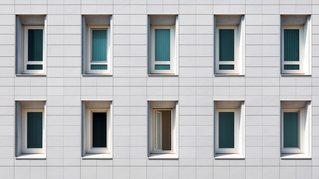 Architectural metaphor of opportunity and fresh perspective.