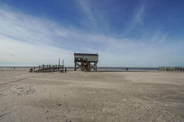 St. Peter-Ording Wattenmeer Strand Sand Sonne Meer Deutschland SPO Schleswig-Holstein Nordfriesland Nordsee Nationalpark