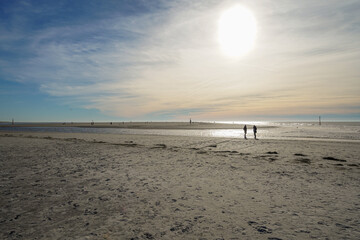 St. Peter-Ording Wattenmeer Strand Sand Sonne Meer Deutschland SPO Schleswig-Holstein Nordfriesland Nordsee Nationalpark