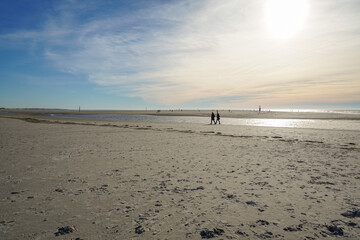 St. Peter-Ording Wattenmeer Strand Sand Sonne Meer Deutschland SPO Schleswig-Holstein Nordfriesland Nordsee Nationalpark