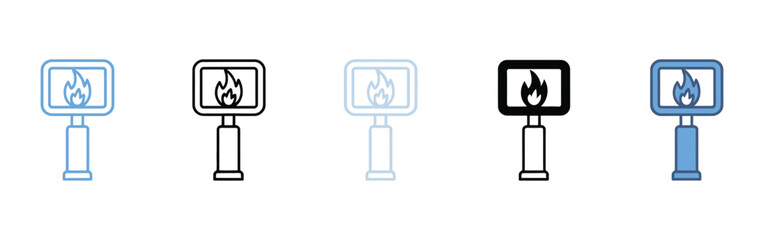 Obraz premium Protest Icon Set in Multiple Styles, Featuring Demonstration, Rally, and Activism Symbols, Vector Illustrations