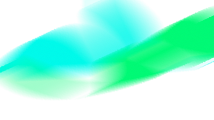 Abstract soft green and cyan flowing wave background