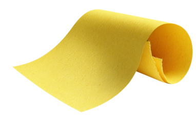 Professional sticky note with realistic paper texture crafted for productivity tools, marketing materials, and creative media isolated on transparent background PNG