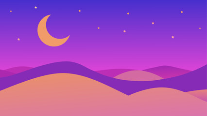 Obraz premium Night sky