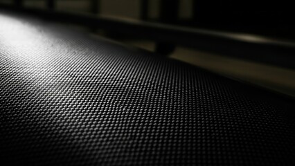 Close-Up of Textured Surface in Monochromatic Light Contrast