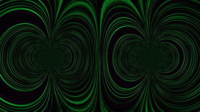 abstract background with green lines