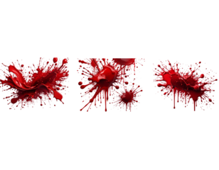 PNG Photo of realistic blooodstains backgrounds splattered aggression