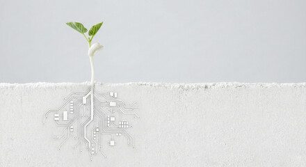 Sprouting innovation from technology and nature fusion