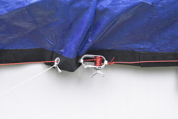 swimming pool cover tie down winch