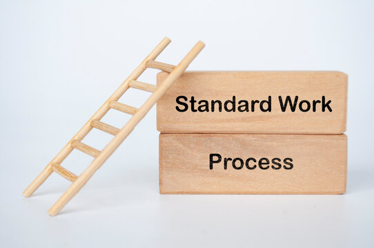Standard Work Process, A professional workflow concept visualizing standardized work processes used to ensure efficiency and repeatable outcomes.