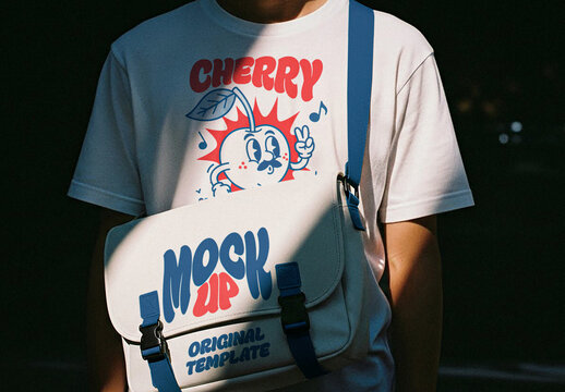 Messenger Bag Mockup