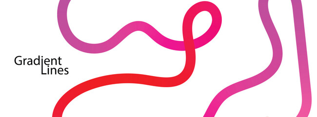 Fototapeta premium colorful gradient wave creative design templates Abstract Musik Festival colorful gradient wave creative design templates colorful gradient line gradient wavy lines pattern 