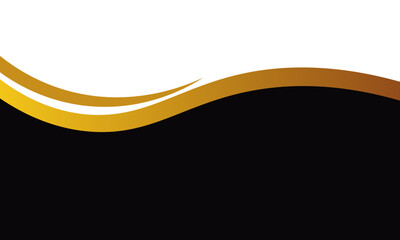 Vector abstract design web banner template. Web Design Elements - Header Design. Footer Design Abstract geometric web banner template on black or gold background.