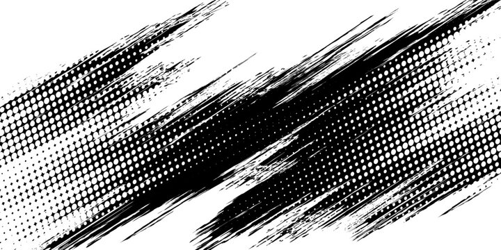 Abstract speed line style dark blue halftone banner design template. Elegant vector illustration. modern. eps10