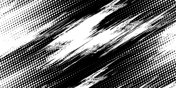 Abstract speed line style dark blue halftone banner design template. Elegant vector illustration. modern. eps10