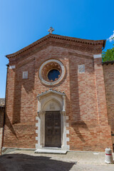 The Oratory of St John the Baptist is a 14th-century small chapel or prayer hall located in Urbino, Marche, Italy.