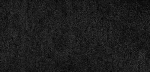 Abstract background with black wall texture for web banner template or wallpaper design.