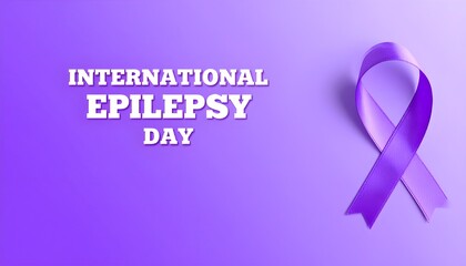 Obraz premium International Epilepsy Day Awareness Understanding the Neurological Disorder and its Impact on Lives