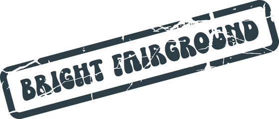 Bright Fairground message conveys excitement and fun for upcoming outdoor events