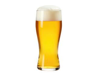 A glass filled with foam-topped beer, perfect for casual gatherings or celebrations