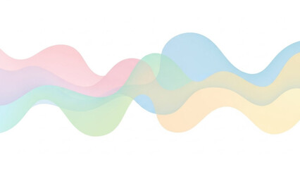 abstract background with waves